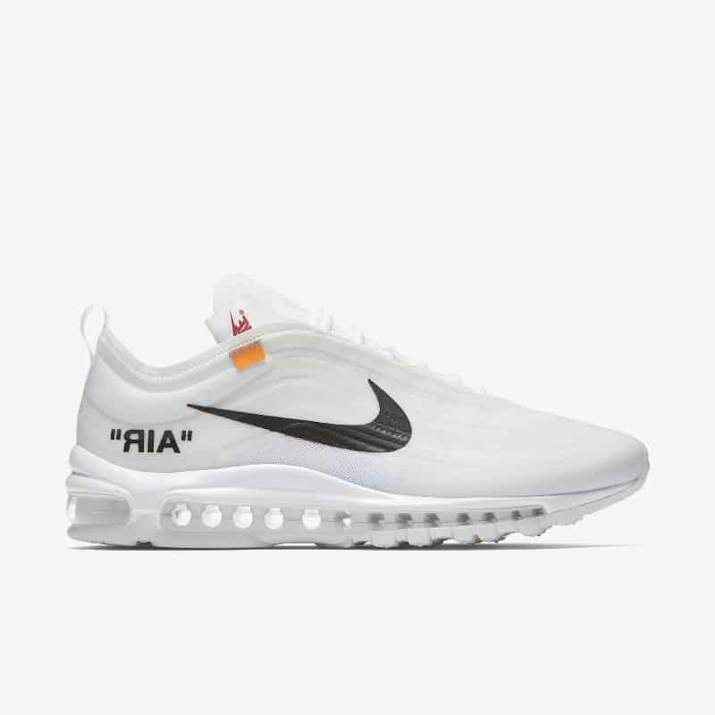 Nike 97 cheap off white weiß